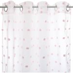 Fenstergardine für Kinderzimmer, rosa, 140x240 cm, Atmosphera Créateur d'intérieur