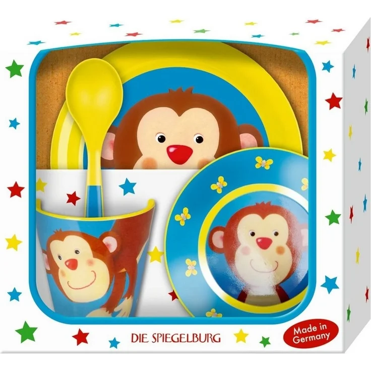 COPPENRATH DIE SPIEGELBURG Kindergeschirr-Set Coppenrath 18249 - Die Spiegelburg - Freche Rasselbande - Geschenkset – Bild 5