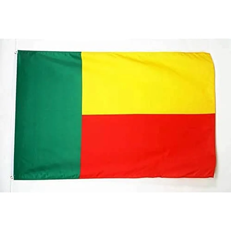 AZ FLAG - Flagge Benin - 150x90 cm - Beninische Fahne 100% Polyester mit Messing-Ösen - 110g – Bild 4