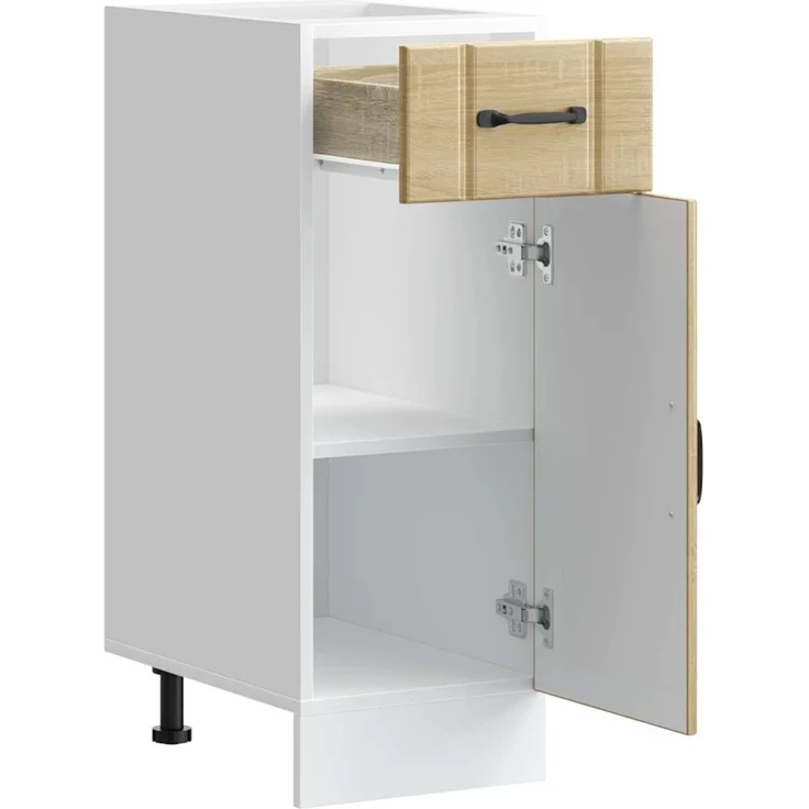 vidaXL Küchen-Unterschrank Lucca Sonoma-Eiche Holzwerkstoff 853700 – Bild 5