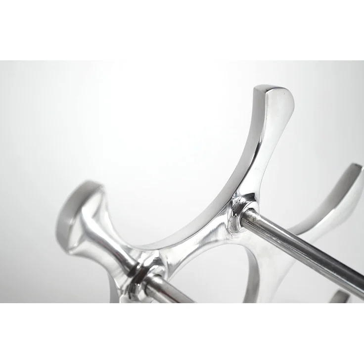 Kobolo Weinregal Flaschenhalter CIRCLE aus Metall für 6 Flaschen – Bild 2