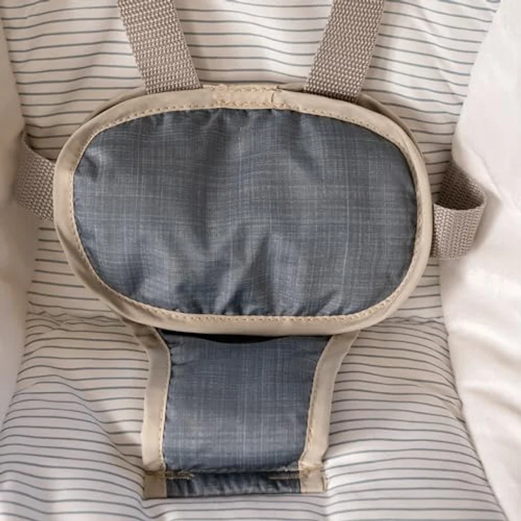 Ingenuity Swing 'n Go Babyschaukel & Babywippe Chambray mit Spielbogen, 5-Punkt-Sicherheitsgurt, 5 Schaukelgeschwindigkeiten, 8 Melodien, WhisperQuiet-Technologie – Bild 9