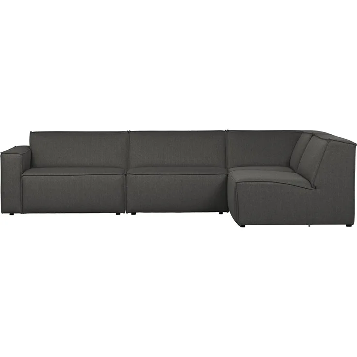 Ecksofa - Silvijn - Recamiere rechts - Anthrazit