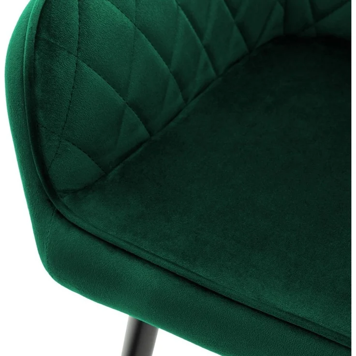 ML-DESIGN Stuhl Esszimmerstühle mit Rücken- & Armlehne moderne Design Küchenstühle (4 St), Polsterstuhl Esstischstühle 4er Set Samtbezug bis 120kg – Bild 3