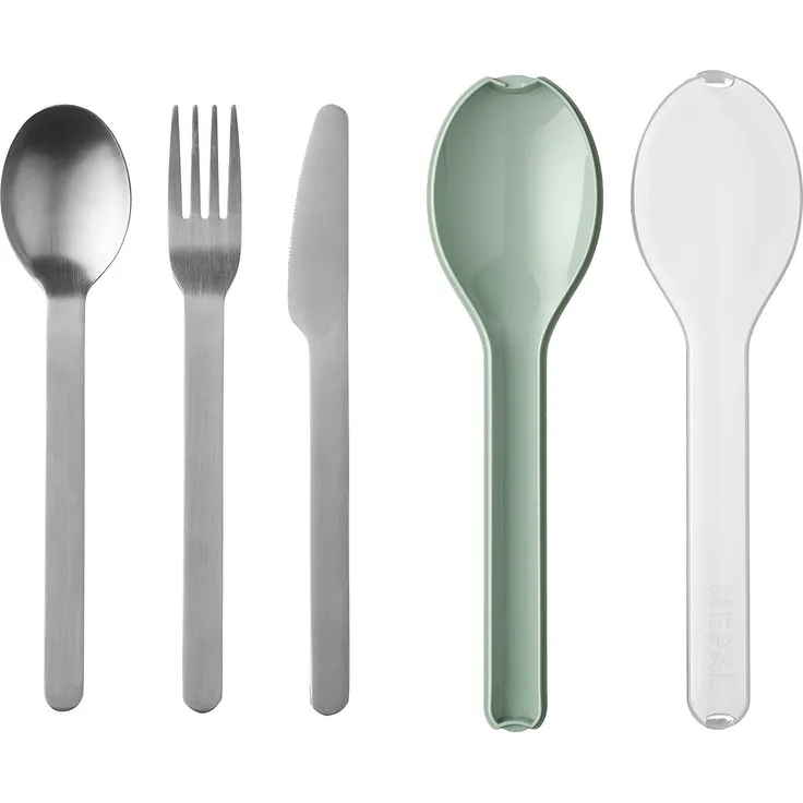 Mepal ELLIPSE Besteck-Set 3-teilig Nordic Sage