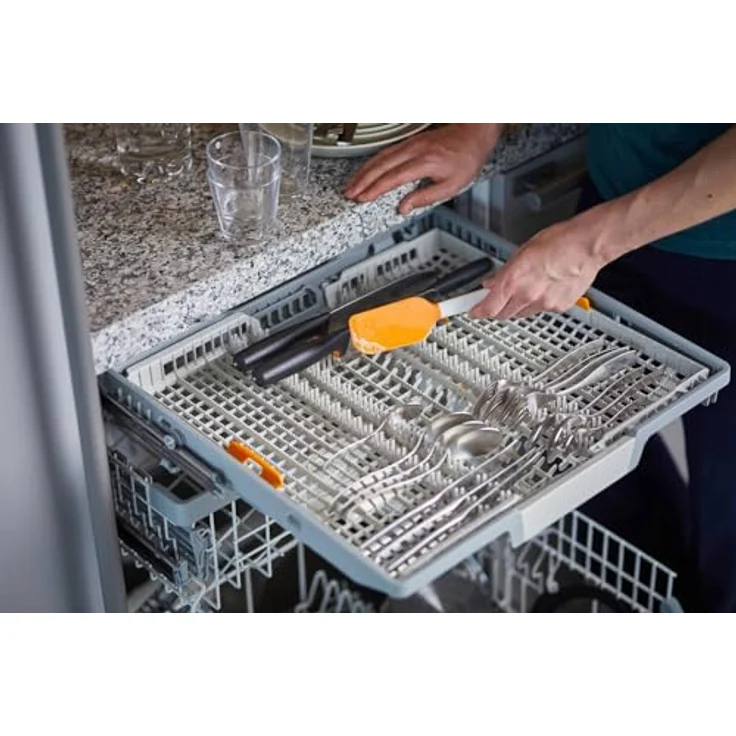 Fiskars Functional Form Teigschaber, Teig Schaber, Küchenschaber, Küchenhelfer, Silikon, 28 cm, 1023615 – Bild 6