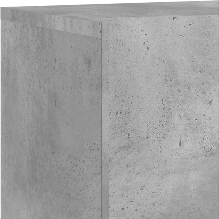 vidaXL 5-tlg. Wohnwand Betongrau Holzwerkstoff 3216460 – Bild 12