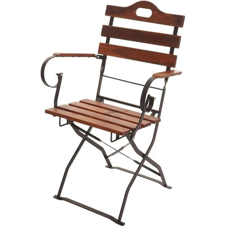 MCW Gartenstuhl MCW-J40-S (2er), Zusammenklappbar, Hochwertige Verarbeitung, Platzsparende Lagerung – Bild 2