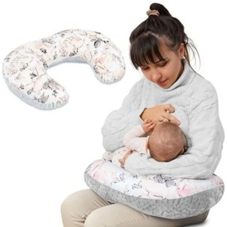 Totsy Baby Stillkissen Stillkissen klein Minky Modell 1: 130 x 45 cm - Stillhörnchen kleines – Bild 6