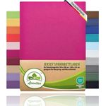 leevitex® Spannbettlaken für Boxspringbetten & Wasserbetten - Spannbetttuch 170 g/m², Gummizug: rundum, 100% Mako-Baumwolle, sehr robust, 180x200 – 200x220 cm + 40 cm Steg