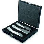 Philippi Käsemesser Wave 3er Set in einer edlen Holzbox