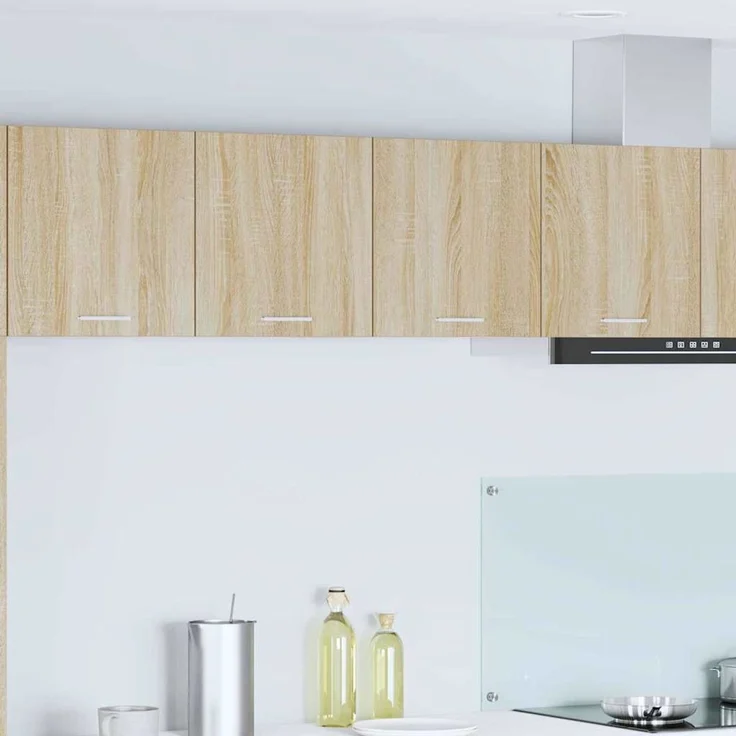 vidaXL Hängeschrank Sonoma-Eiche 80 x 31 x 40 cm Holzwerkstoff 884180 – Bild 1