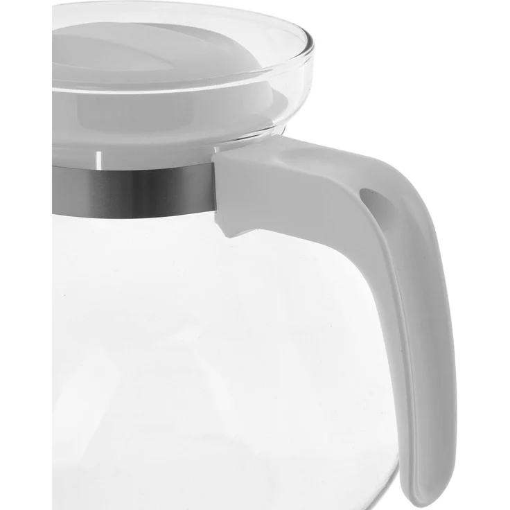 KADAX Hitzebeständige Teekanne mit Deckel, Glas, weiß, 1,7L – Bild 9