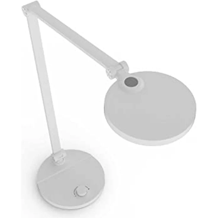 FeinTech LTL00120 LED Schreibtischlampe dimmbar mit Drehknopf, weiß, flexible Lichtfarbe und Helligkeitseinstellung – Bild 4