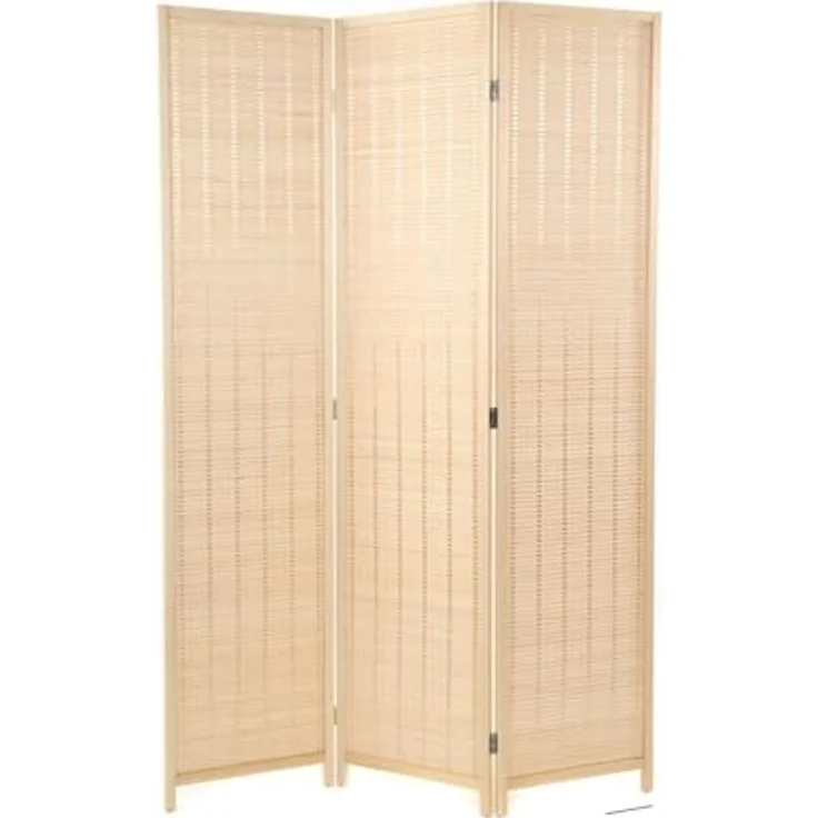 DESIGN DELIGHTS Paravent RAUMTEILER "BASTIA", Bambus, 170x120 cm, Natur Paravent – Bild 2
