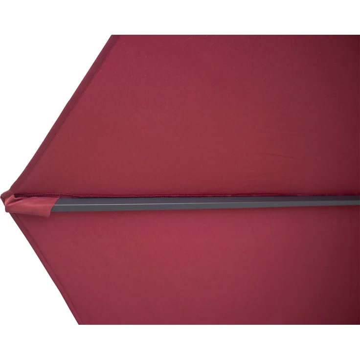 Primaster Sonnenschirm Kreta dunkelrot Ø 300 cm – Bild 2