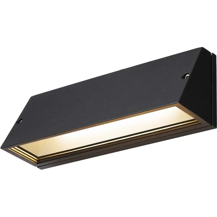 SLV No. 1003453 PEMA® WL Outdoor LED Wandaufbauleuchte schwarz CCT switch 3000/4000K IP65 – Bild 1