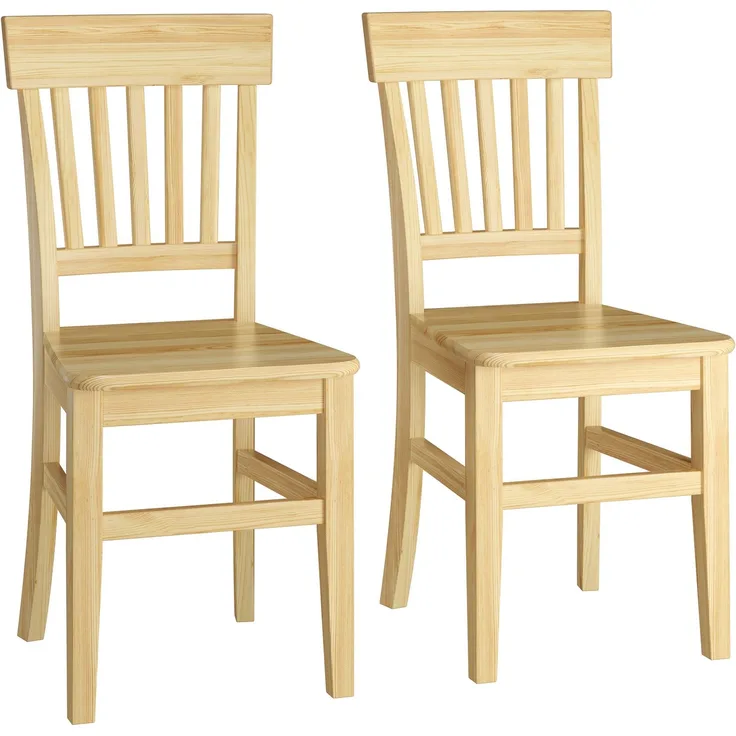 Klassischer Holzstuhl Küchenstuhl robust Massivholzstuhl V-90. 71-27