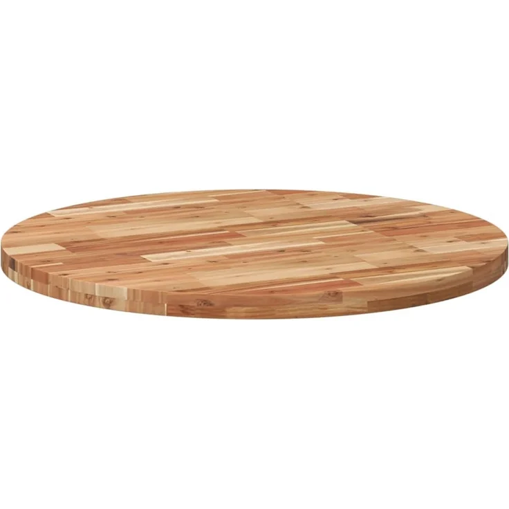 vidaXL Tischplatte Rund Ø90x4 cm Massivholz Akazie 4008705 – Bild 7