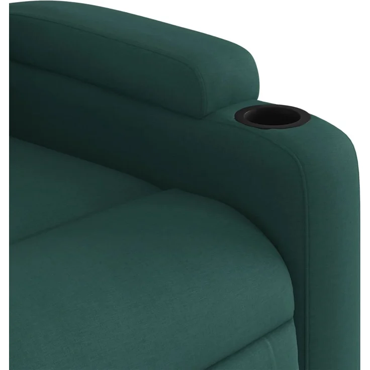 vidaXL Massagesessel mit Aufstehhilfe Dunkelgrün Stoff 3204728 – Bild 10