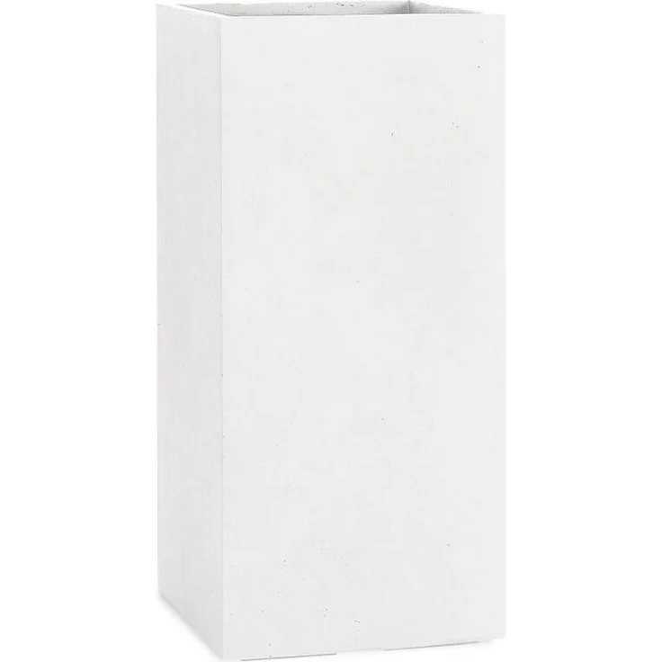 Pflanzwerk® Pflanzkübel TOWER Premium Blumenkübel Pflanzsäule Fiberglas mit Lotus-Effekt – Bild 1