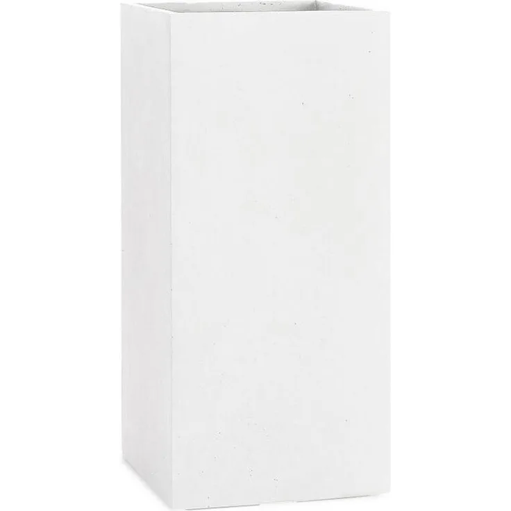 Pflanzwerk® Pflanzkübel TOWER Premium Blumenkübel Pflanzsäule Fiberglas mit Lotus-Effekt