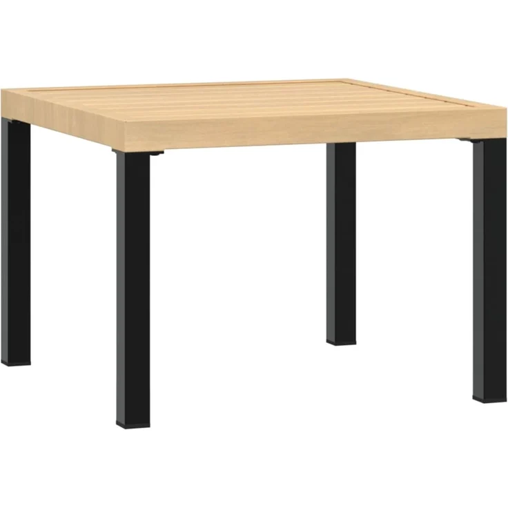 vidaXL Garten-Couchtisch 55x55x39,5 cm Pulverbeschichteter Stahl 4008568 – Bild 5