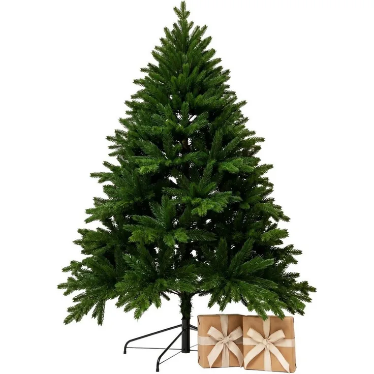 VIVANNO Künstlicher Weihnachtsbaum Polyethylen NORDMANN 120 - 2025 Rund - Ohne Led - 2025, 97x120 cm
