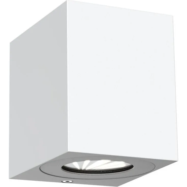 LED Wandaußenleuchte up down weiß Nordlux Canto Kubi 2 2x a 6W 500lm 3000K