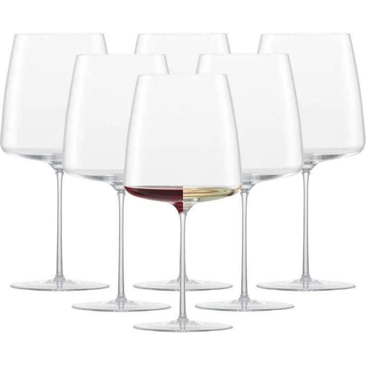 Zwiesel Glas SIMPLIFY Weinglas samtig & üppig 6er Set