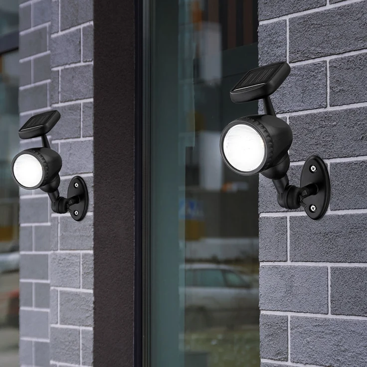 3er Set LED Solarleuchten für den Außenbereich – Bild 6