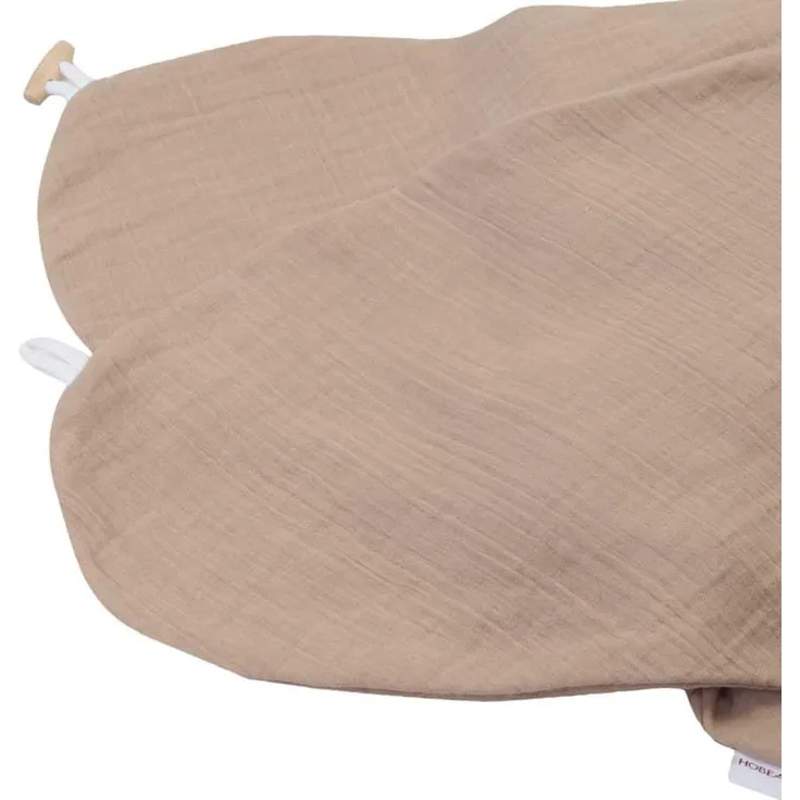HOBEA-Germany Stillkissenbezug für Stillkissen 190cm Designs (Musselin Taupe)