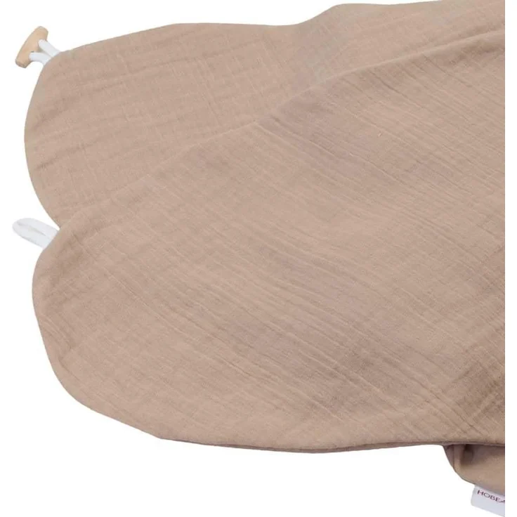 HOBEA-Germany Stillkissenbezug für Stillkissen 190cm Designs (Musselin Taupe) – Bild 1