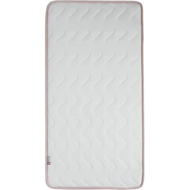 Tinéo – Babymatratze Wachstum 60 x 120 x 12 cm – Angepasst an das Wachstum des Babys – Fest – 2 schlafseiten: Dichte 16 kg/m³ und 24 kg/m³ – Keine Behandlung, Weiß – Bild 4