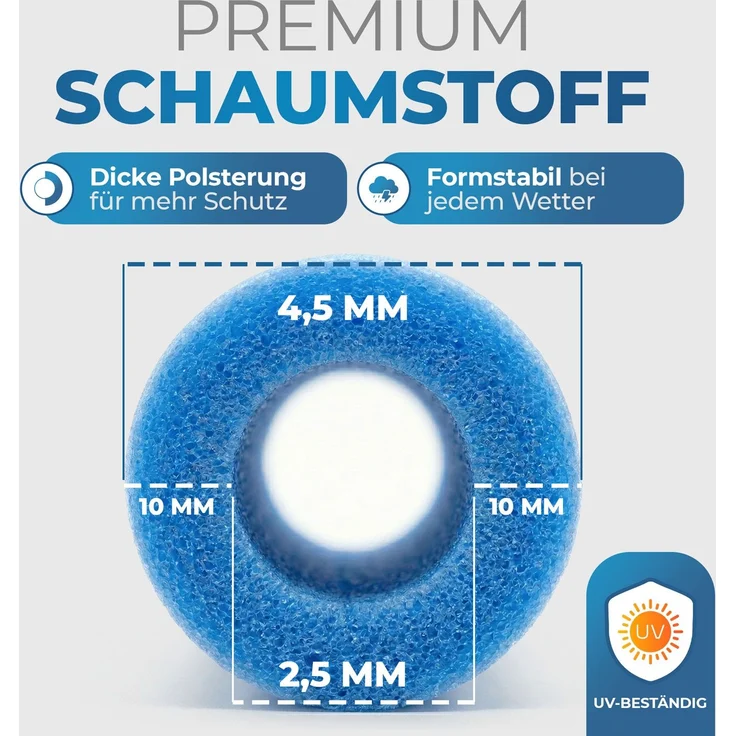 Terena Stangenschutz 8 Polster für Sicherheitsnetz – Bild 6