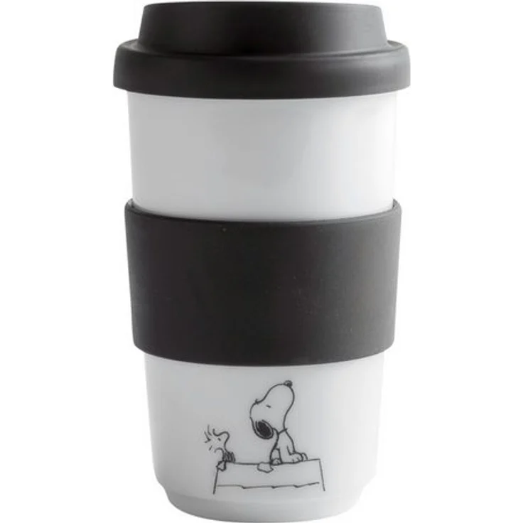 KAHLA Coffee-to-go-Becher fillit Becher 0,40 l Peanuts + Trinkdeckel, Porzellan, einwandig, Made in Germany – Bild 4