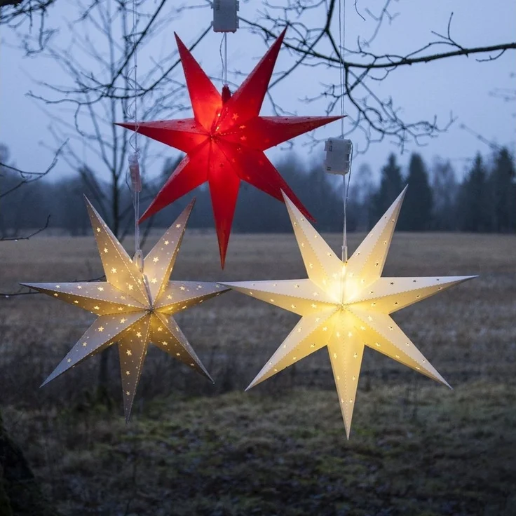 LED Weihnachtsstern Alice von Star Trading, 3D Stern – Bild 2