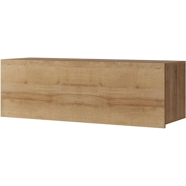 Lomadox Wohnwand CAIRNS-132, (6-St), in Eiche Nb, Modern, grifflos – Bild 3