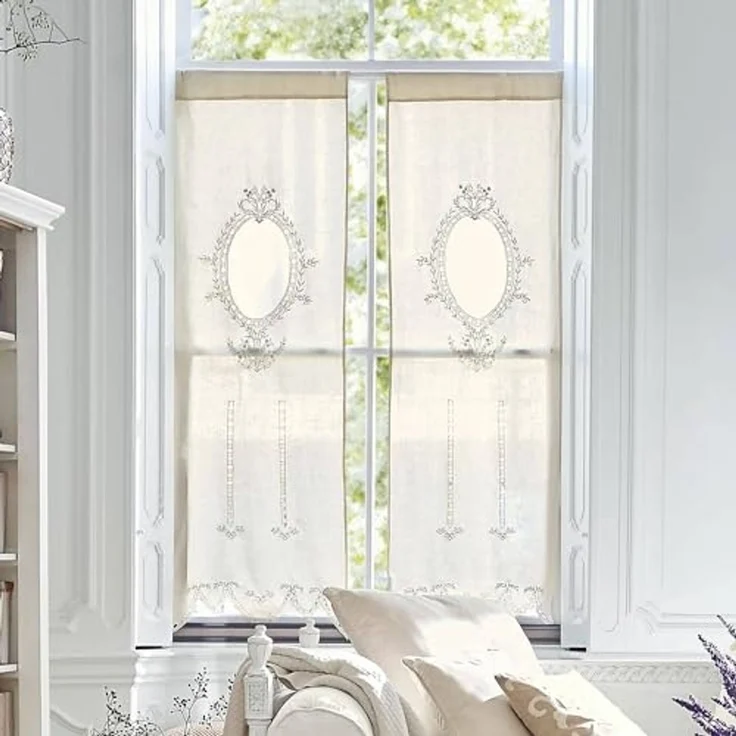 Mirabeau Scheibengardine Gardine Loiret creme – Bild 2
