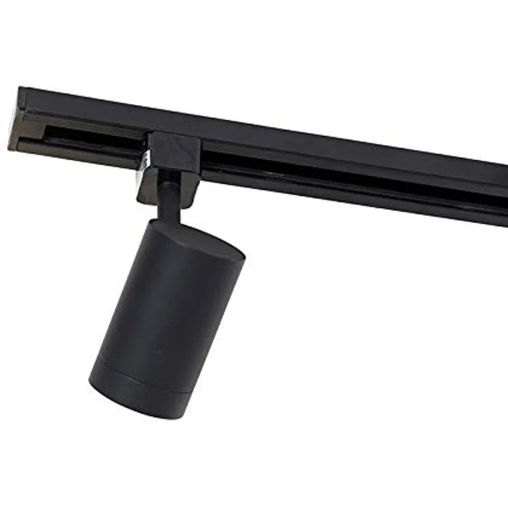 Qazqa Schienensystem-Sets Iconic cavalux jeana, ohne Leuchtmittel, E27, Schwarz, Modern, Aluminium, Deckenstrahler 3-flammig – Bild 7