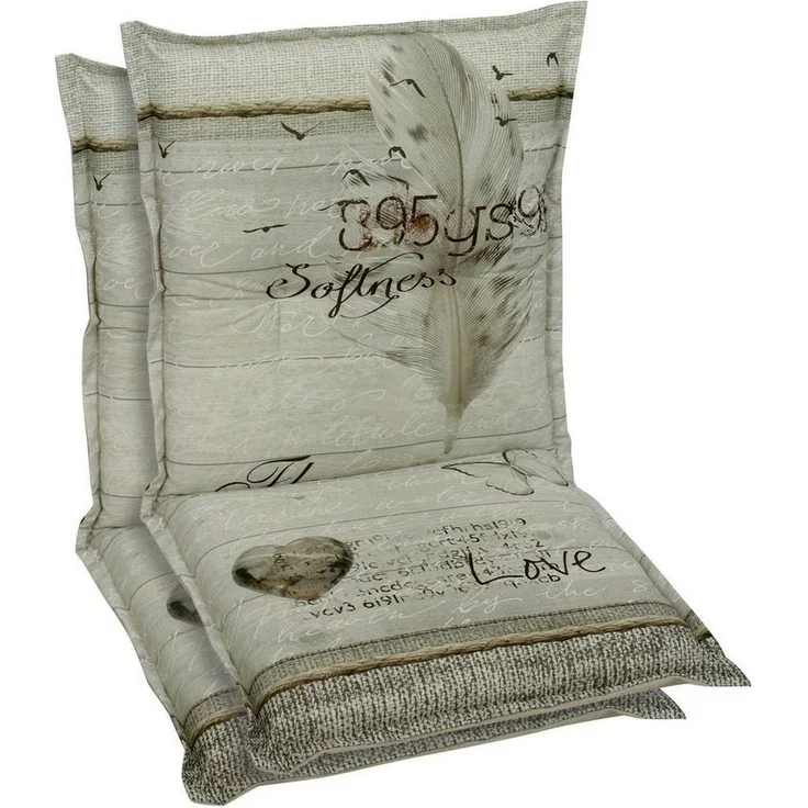 GO-DE Sesselauflage, (Set, 2 St) – Bild 1