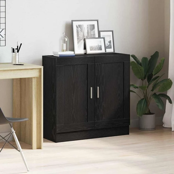 vidaXL Bücherregal 3 Ebenen 82,5 x 30,5 x 80 cm Holzwerkstoff 862515 – Bild 1