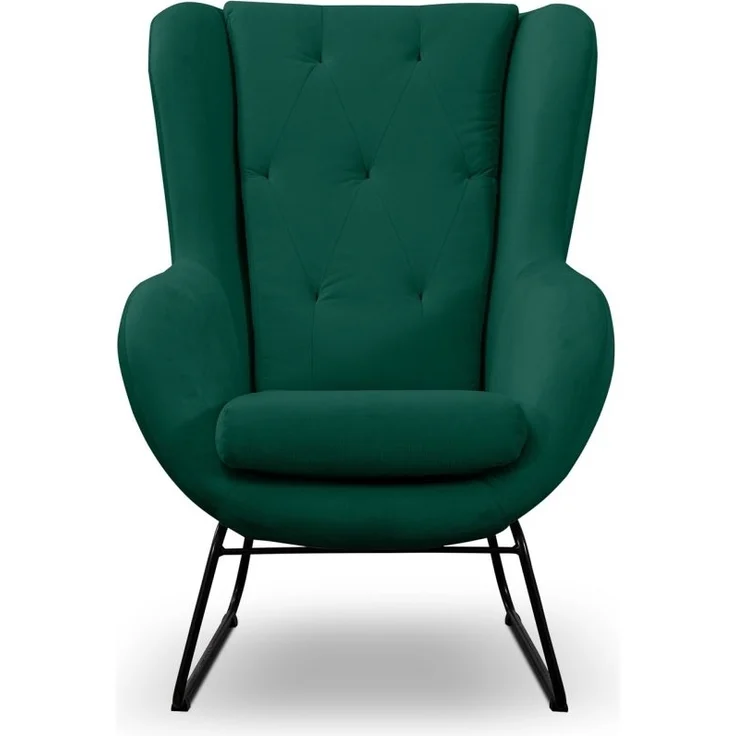 Sessel Designersessel ARTEMIS in Stoff Kronos Grün – Bild 3