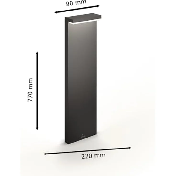 Philips Outdoor A-Label Bustan Wegel UE 3.8W 27K anth – Bild 4