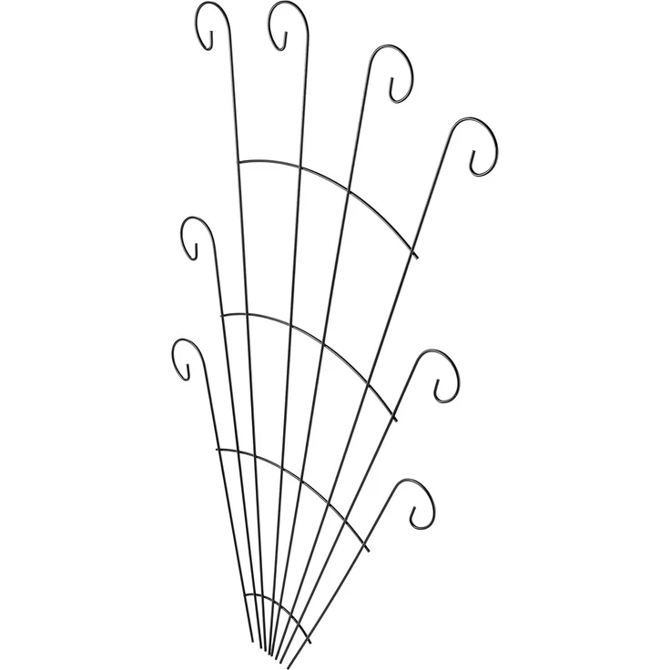 KADAX Metall Rankgitter 62 x 120 cm, 1 Stück, Rankhilfe für Kletterpflanzen wie Rosen & Clematis, Pflanzen Spalier für Garten, Balkon & Terrasse, Pflanzengitter aus Stahl – Bild 7