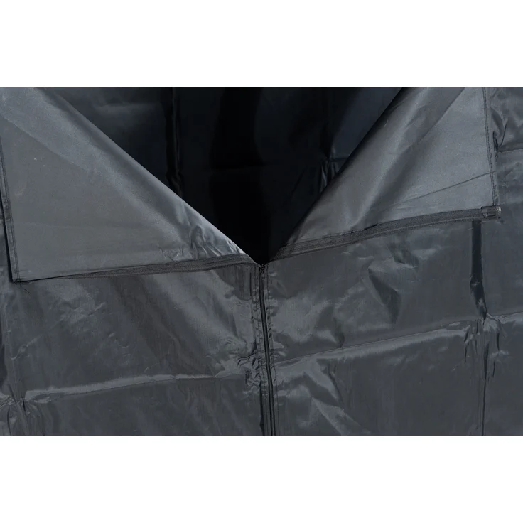 CLP Kaminholzunterstand Ruston mit Abdeckplane anthrazit,L – Bild 5