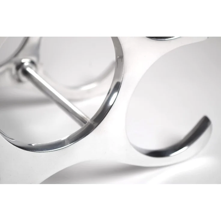 Kobolo Weinregal Flaschenhalter CIRCLE aus Metall für 6 Flaschen – Bild 3