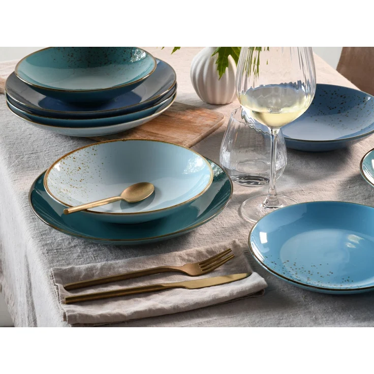 Nature Collection Aqua, Tellerset 12-tlg (mo) – Bild 3