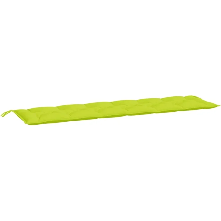 vidaXL Gartenbank-Auflagen 2 Stk. Hellgrün 200x50x7 cm Oxford-Gewebe 361746 – Bild 3