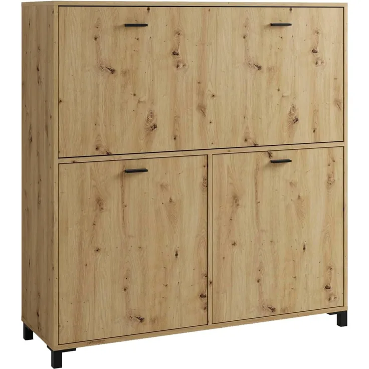 byLIVING Sekretär Montana, platzsparende Arbeitslösung mit viel Stauraum, Breite 120 cm